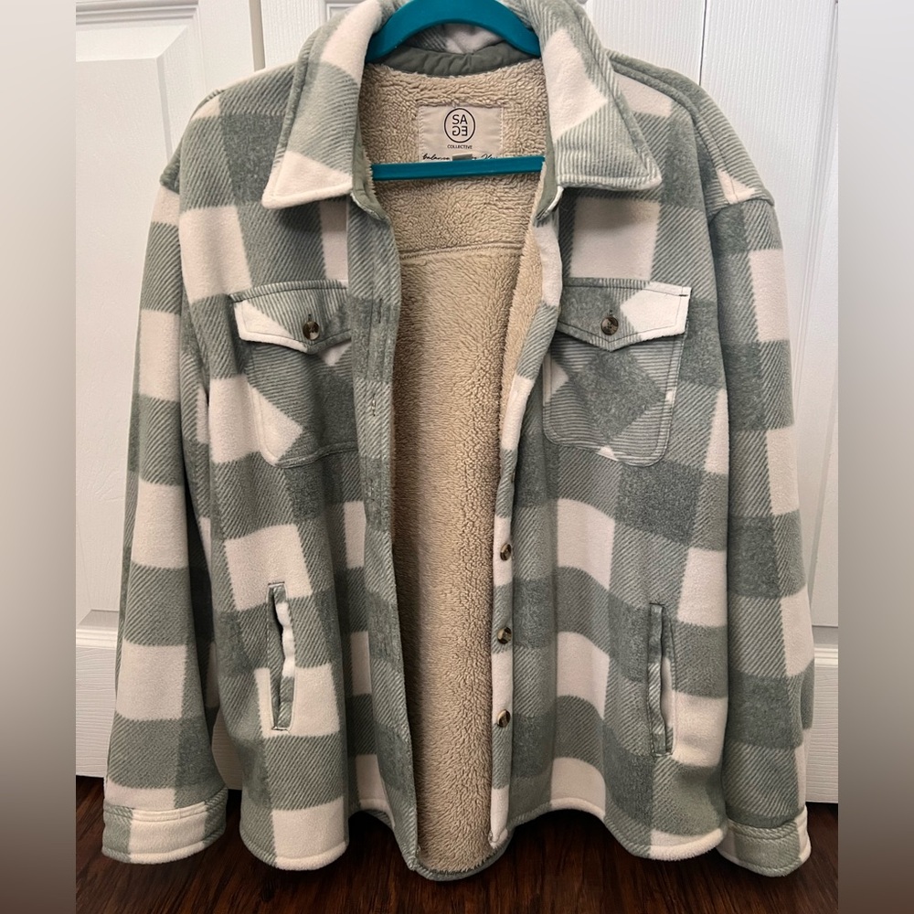 Sage Collective Sherpa Jacket
